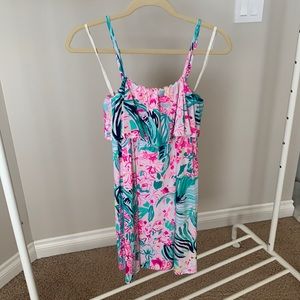 Lilly Pulitzer Anastasia dress-Multi Via Flora
